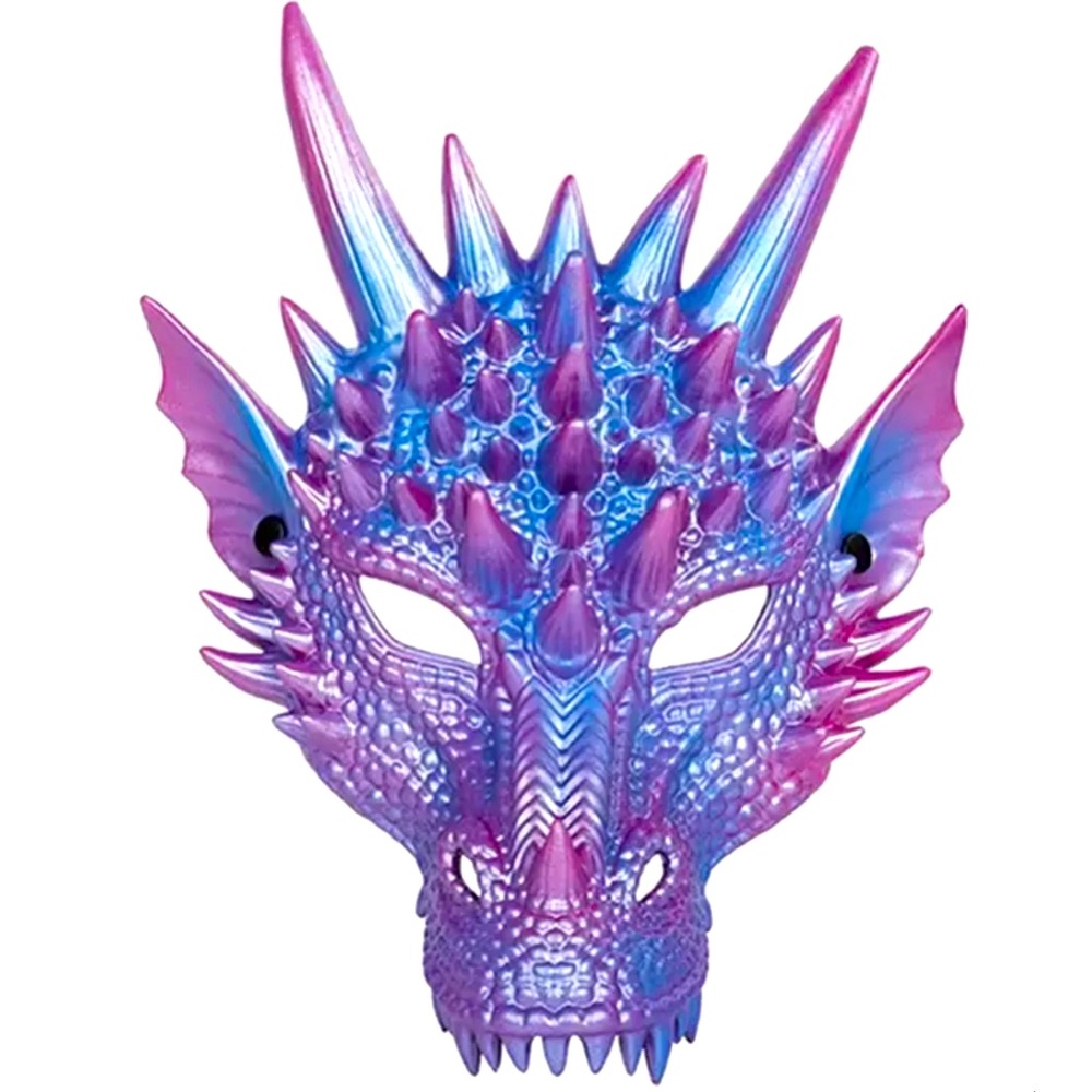 NWOT pearl blue dragon head, great for cosplay, Halloween or masquerades